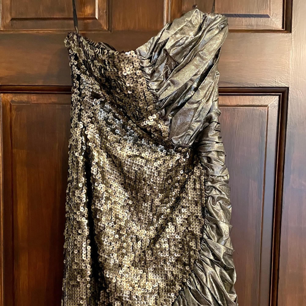 Bronze/Gold Sequin Dress